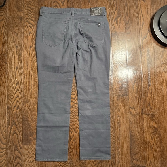 Buffalo David Bitton Men's Straight Six Jeans W32 L30 Gray Authentic‎ Casual - Picture 4 of 12